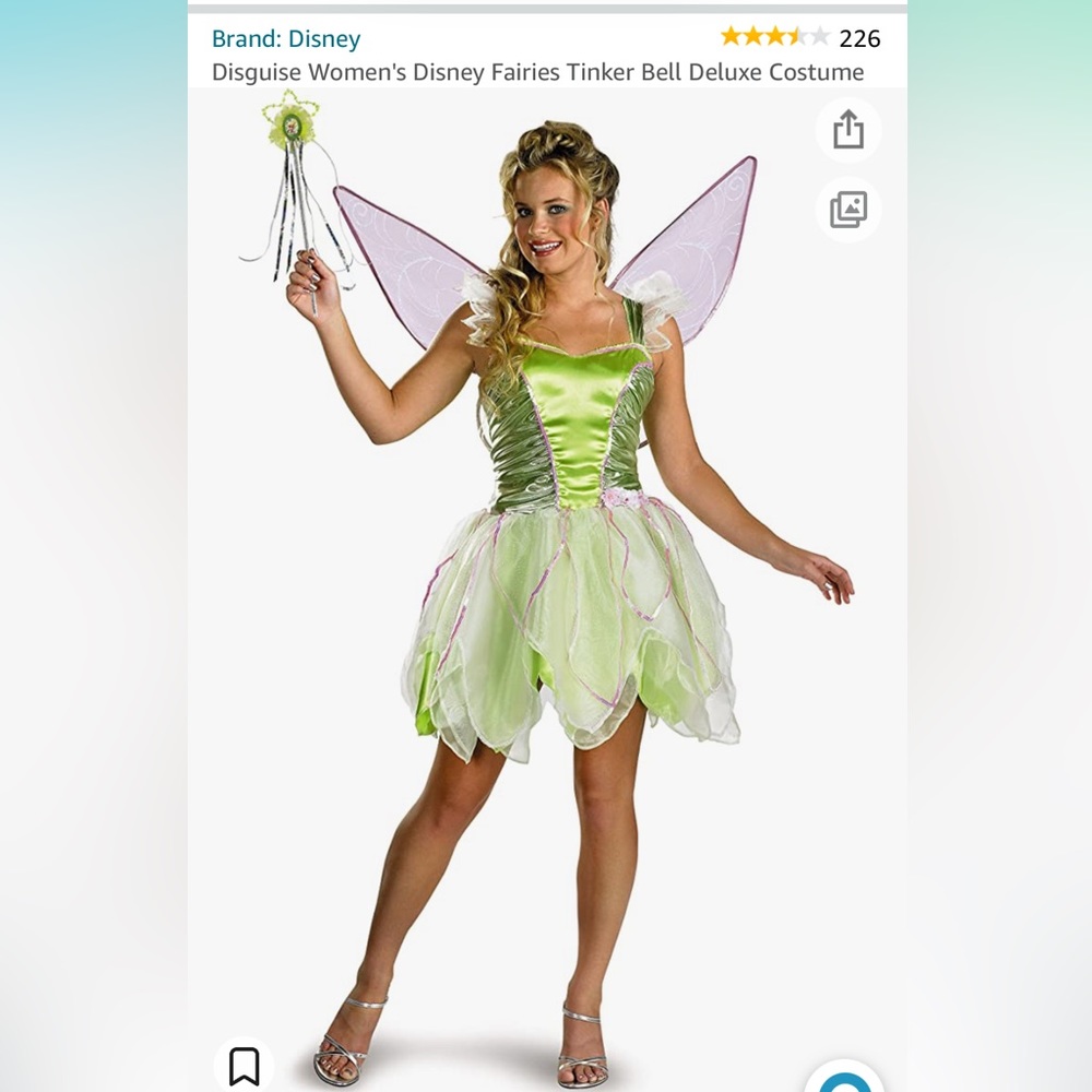 Tinkerbell Halloween costume